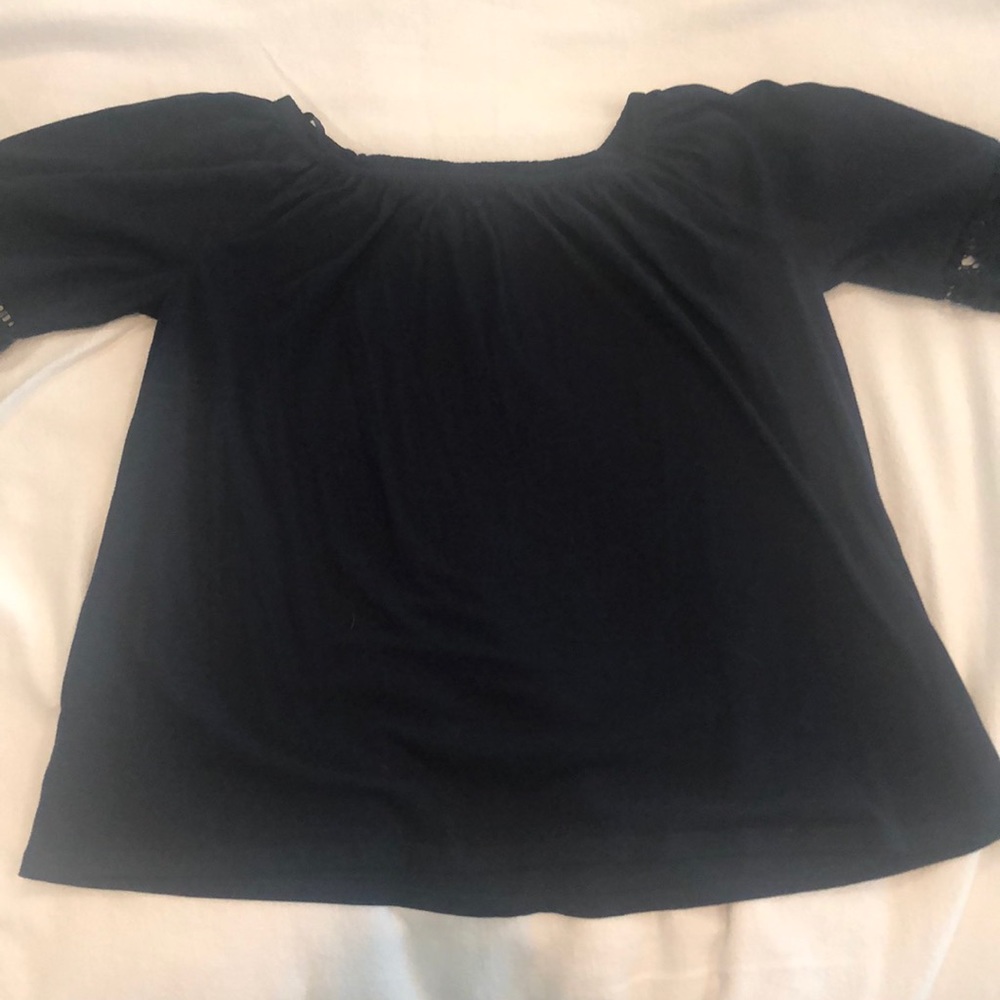 LOFT outlet off the shoulder top. Size small